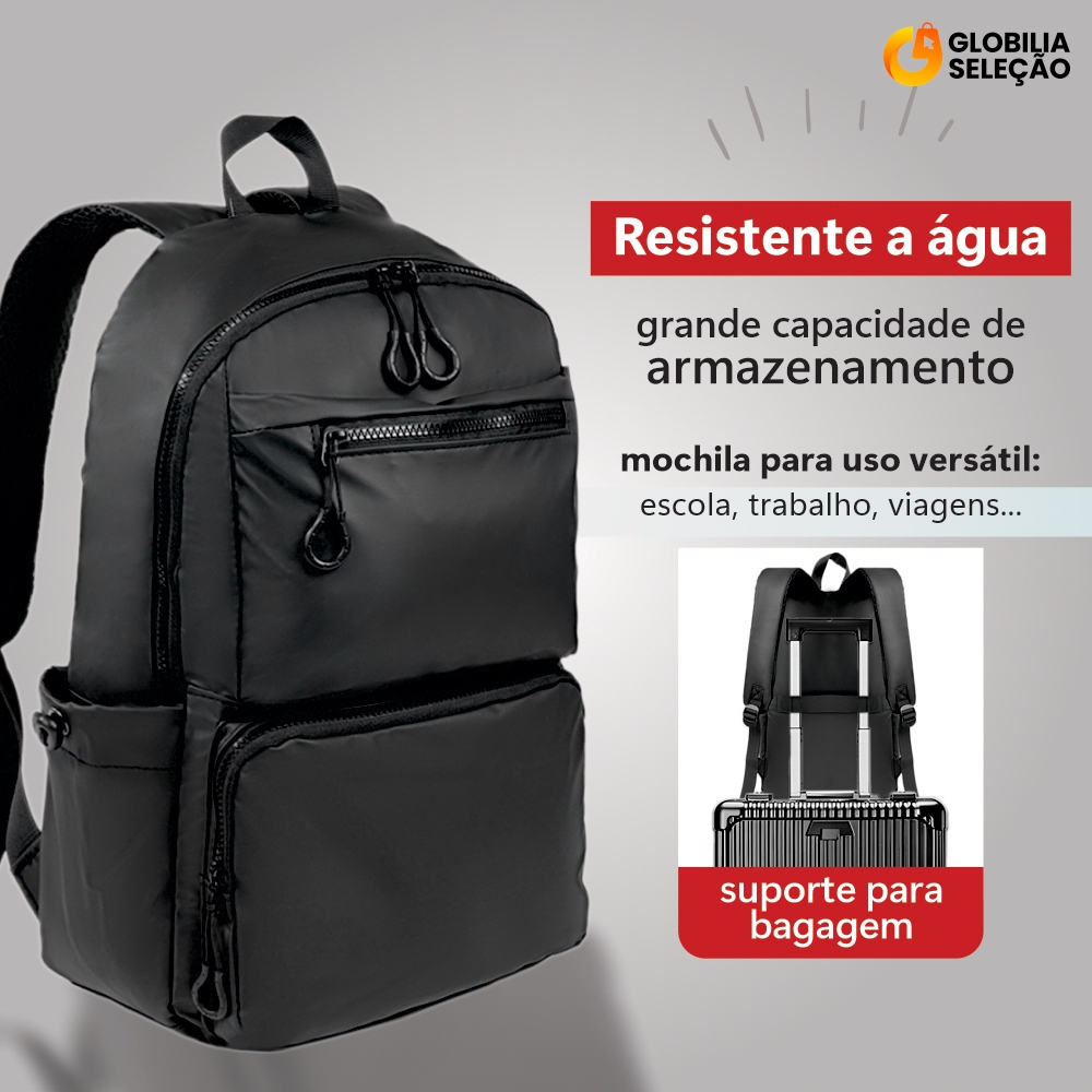 Mochila Notebook Escolar Executiva Masculina Feminina Bolsa Resistente Impermeável