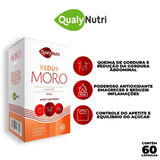 Moro Redux 500mg 60caps - Qualynutri em Oferta na Shopee