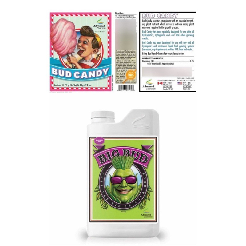 Bud Candy + Big Bud Advanced Nutrients