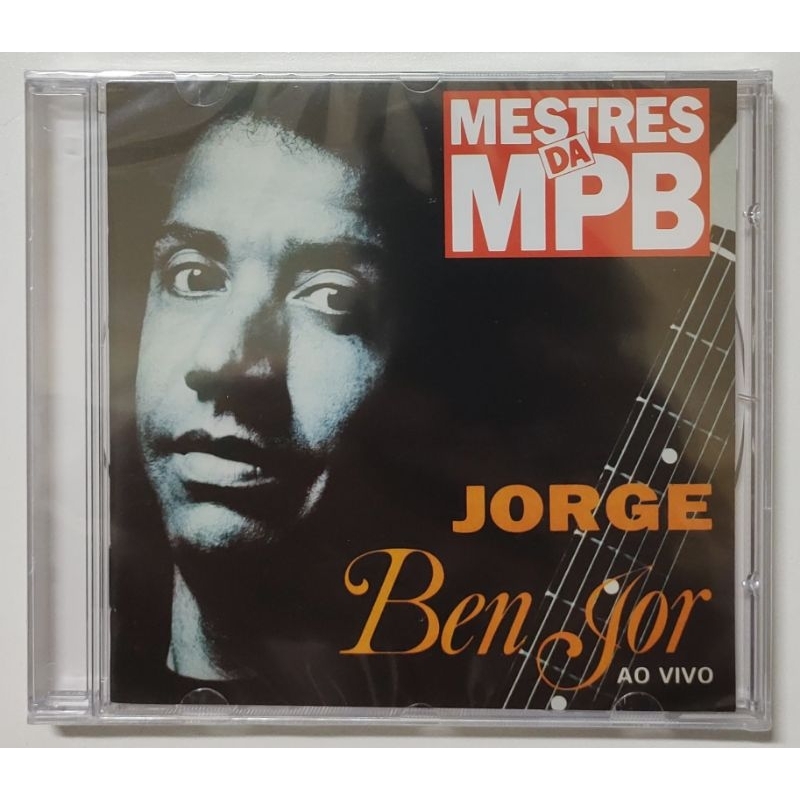 CD - JORGE BEN JOR - ( MESTRES DA MPB ) - AO VIVO