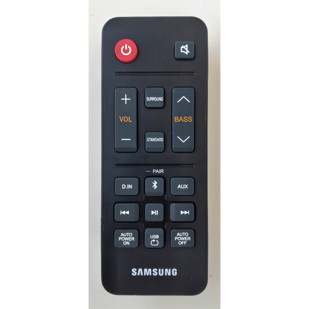 Controle Remoto Soundbar Samsung Hw-t400/zf Original