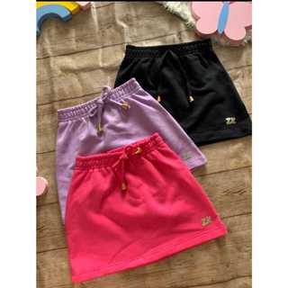 Saia infantil menina blogueira moletom tecido premium envio imediato. em Oferta na Shopee