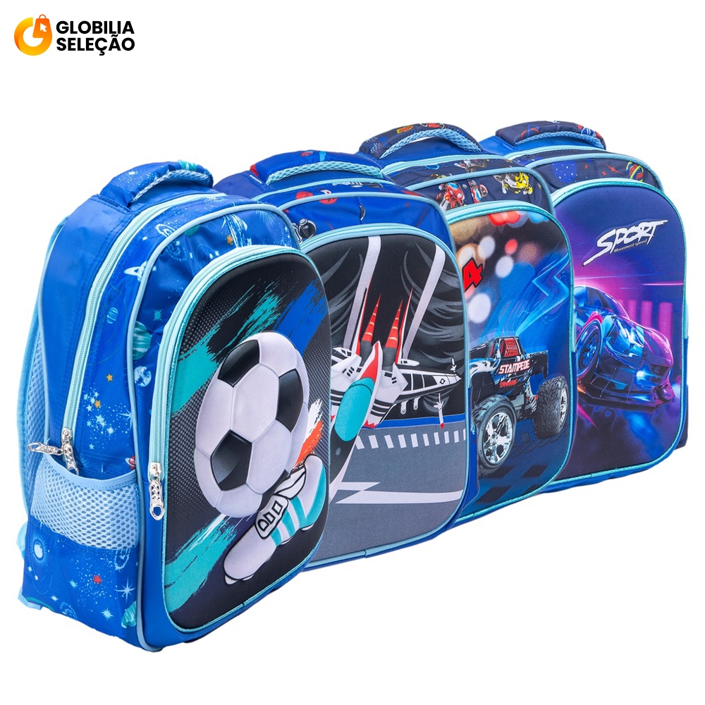 Mochila escolar infantil Menino MA5612-3D