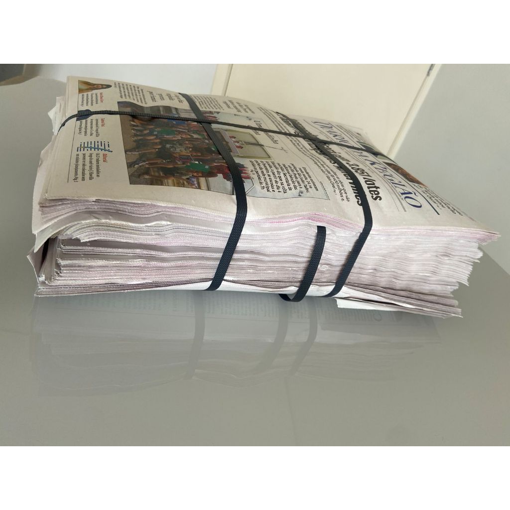 Jornal Pet 1 kg - Cachorro - Gato - Tapete Higienico para Caes - Mudança - Funilaria - pipi dog