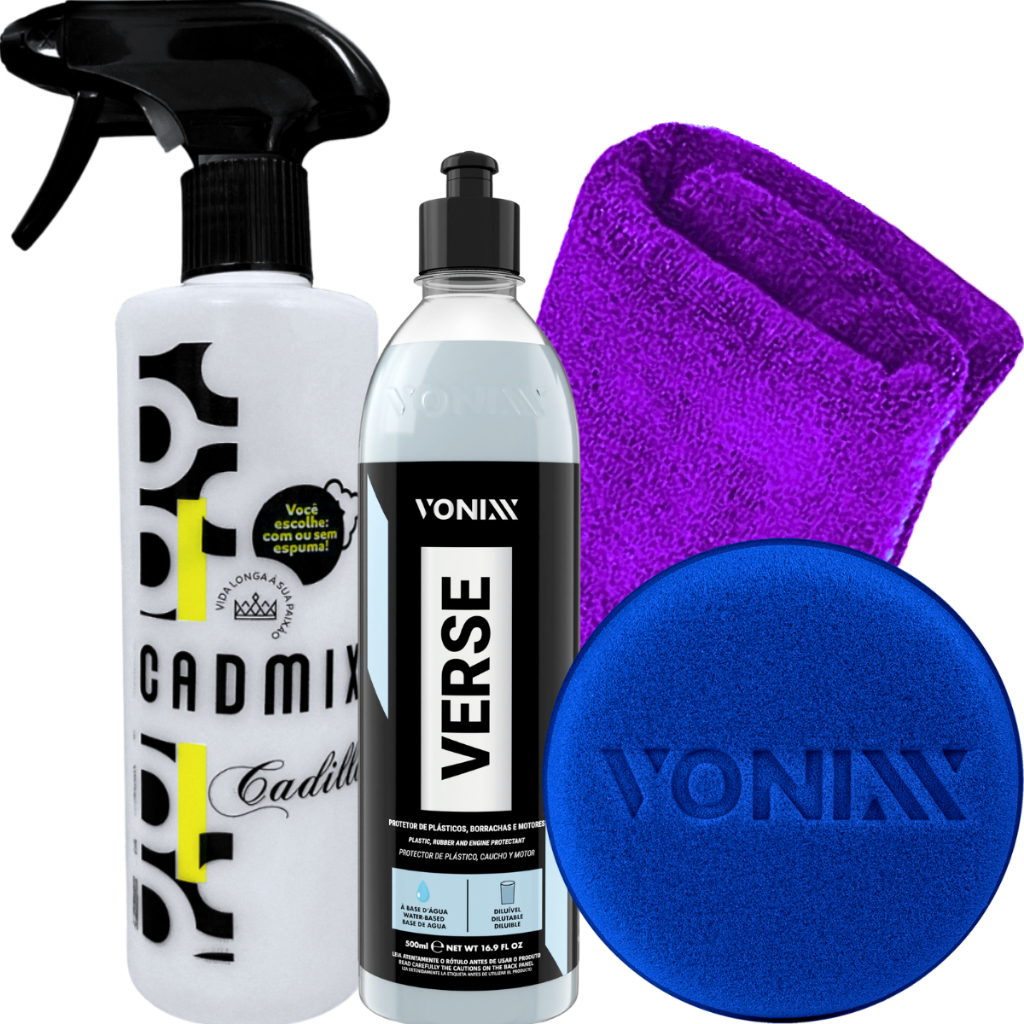 Verse Vonixx Protetor de Plásticos + Pulverizador Cadmix 500ml em Oferta na Shopee
