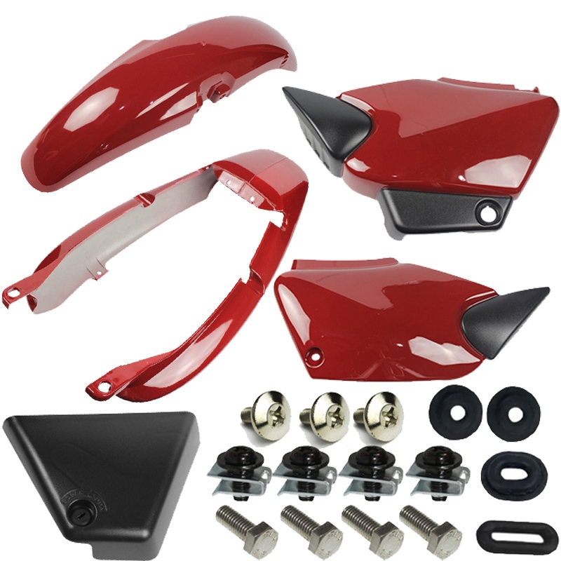 Kit Carenagem Cg 125 Titan KS 2002 2003 Vermelho em Oferta na Shopee