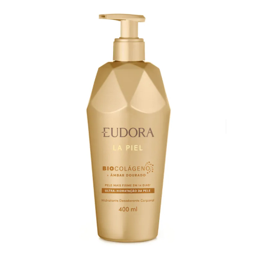 Hidratante Desodorante Corporal La Piel Ultra-Hidratação da Pele Âmbar Dourado 400ml ORIGINAL