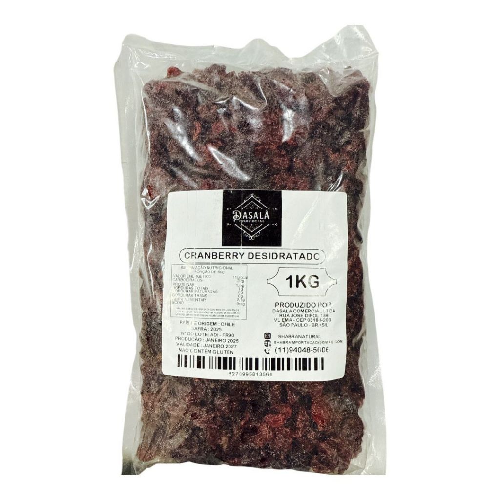 Cranberry Desidratado Premium