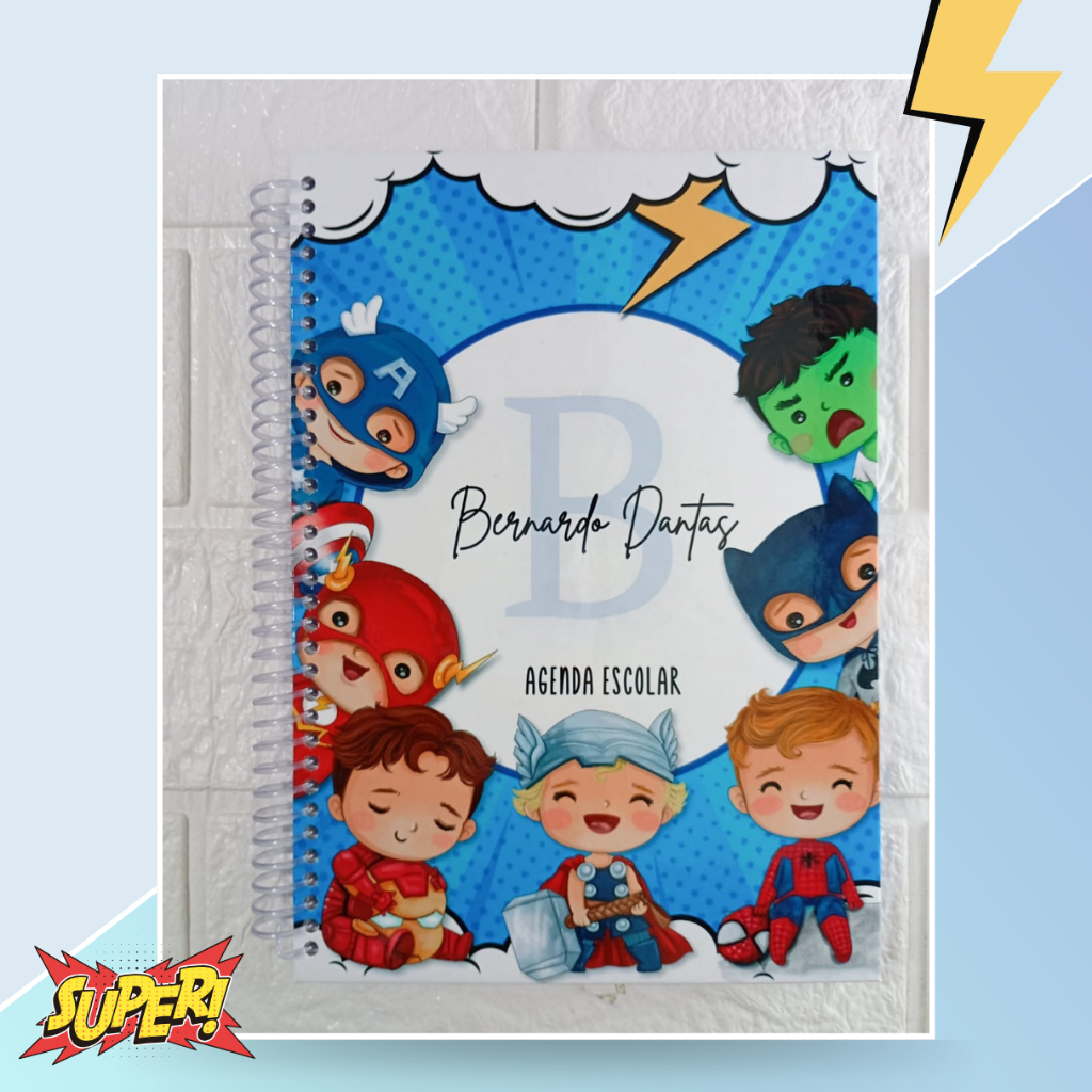 Agenda Personalizada Infantil Escolar: Onde Comprar | BuscaProdutos