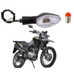 Pisca Dianteiro Direito / Traseiro Esquerdo Honda Nxr160 2025 Com Lampada Do Pisca