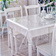 Toalha de Mesa de Plástico Térmica 4 6 8 e 10 Lugares Impermeável Quadrada