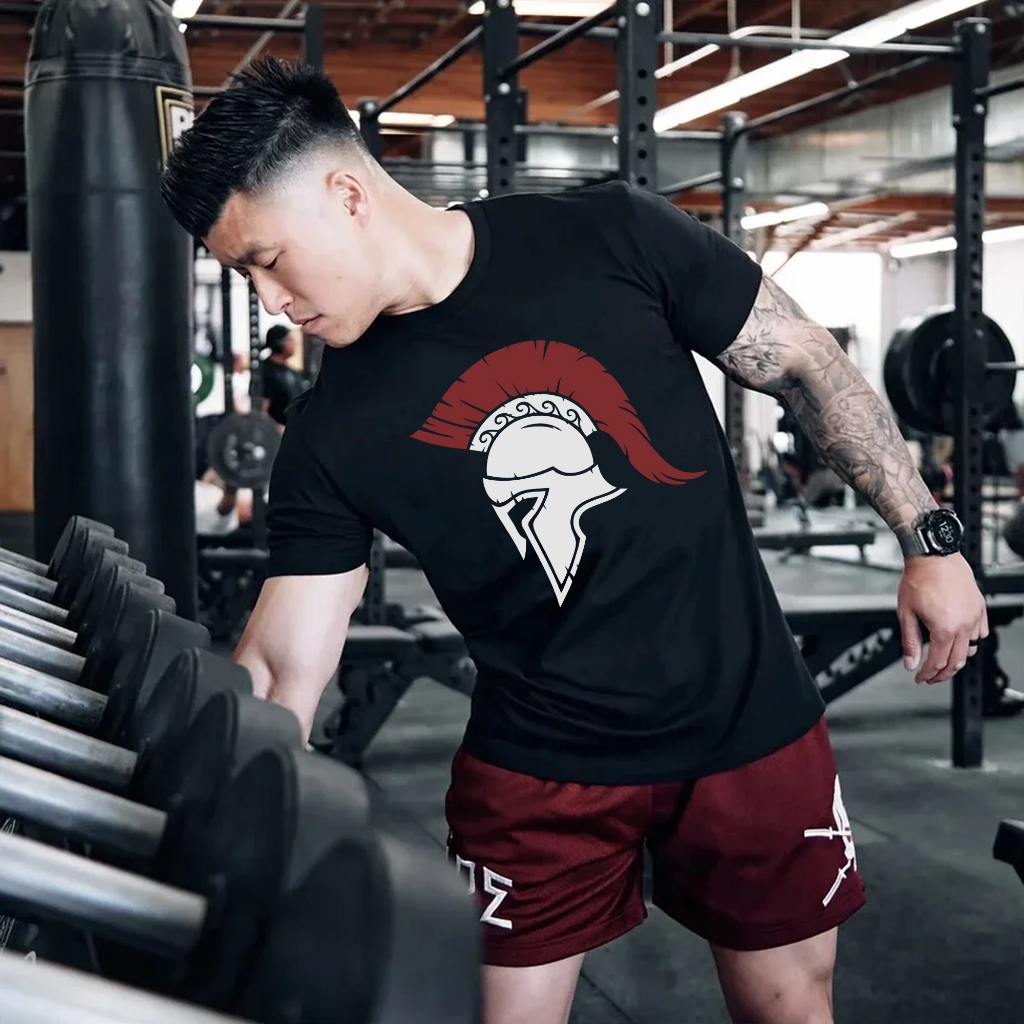 Camiseta Oversized Ou Basica Para Academia Treino Gladiador Hardcore No Pain No Gain