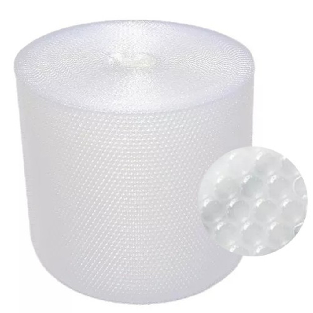 Plástico Bolha Bobina 65cm X 100metros E-Commerce 25 micras