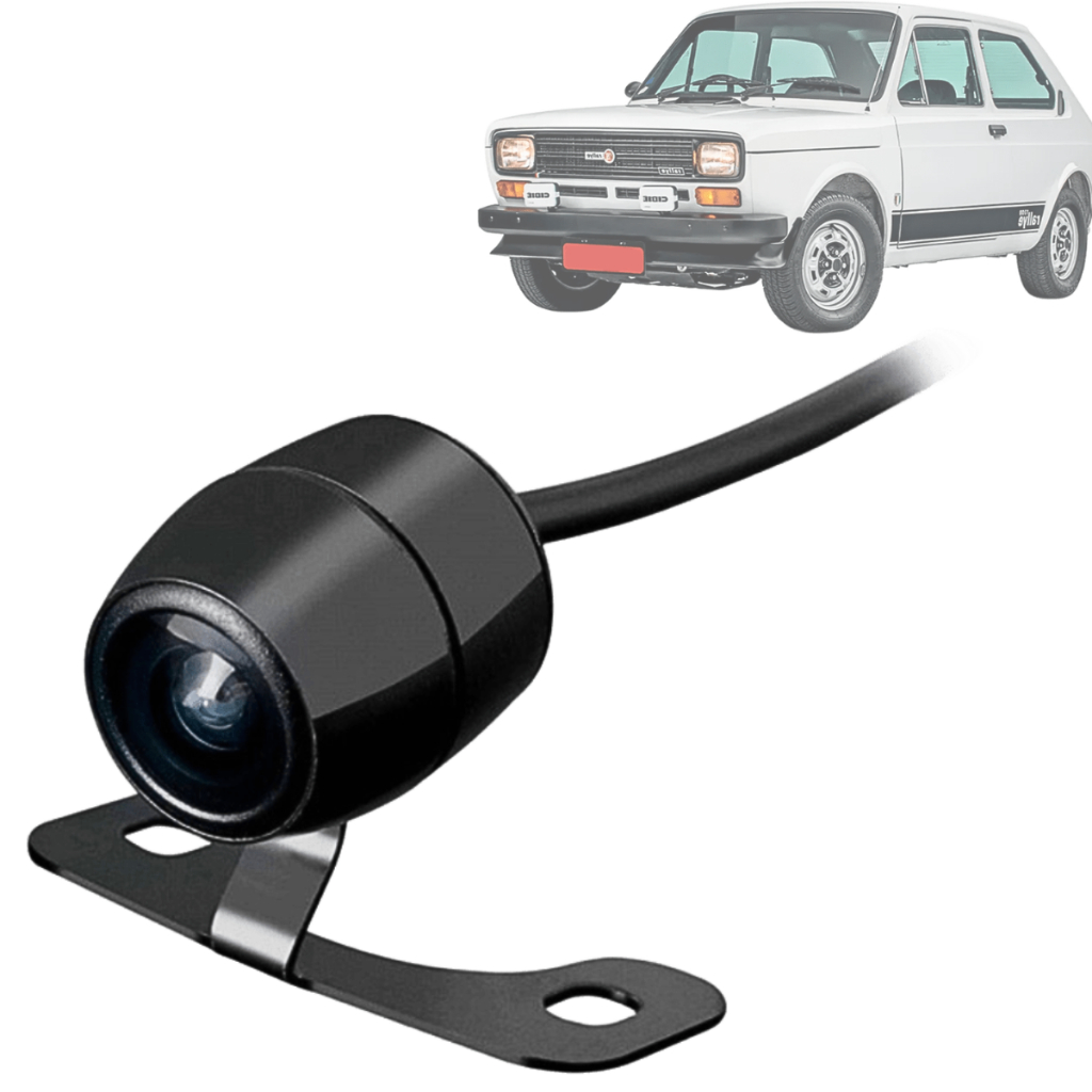 Camerá de Ré Frontal e Traseira 4x1 Fiat 147 C/CL Pick Up Jr8