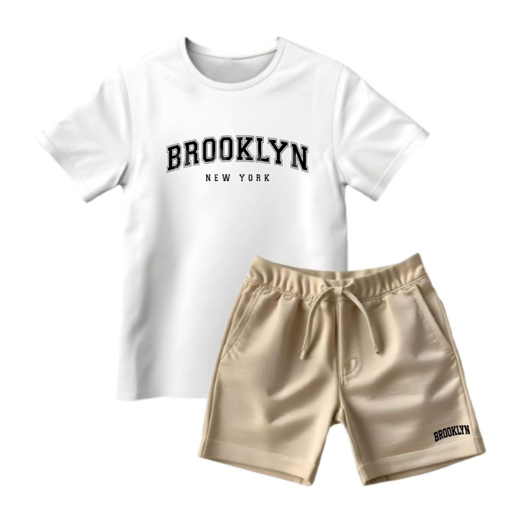 Conjunto Infantil Masculino Básico Menino Algodão Estampado