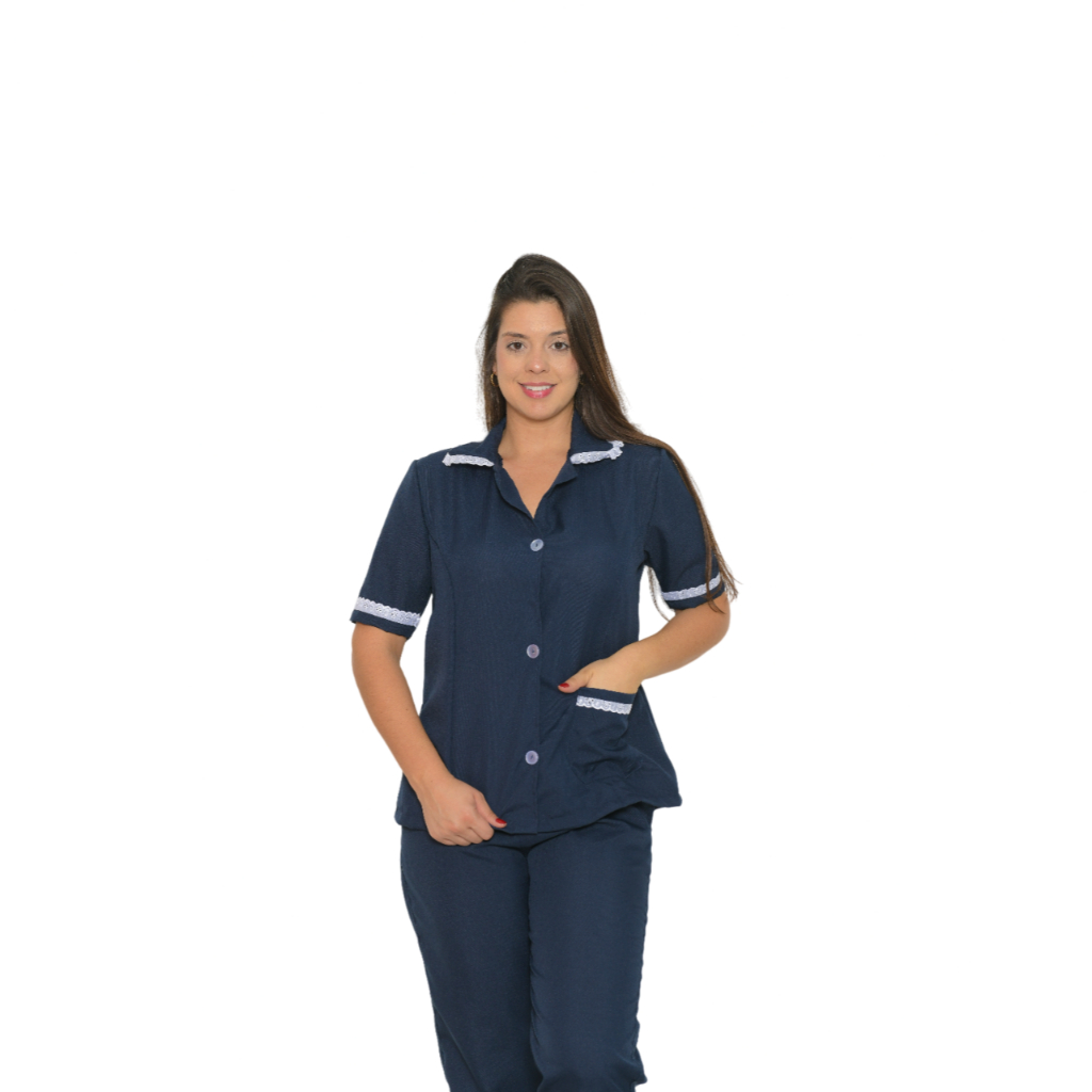 Uniforme Diarista Versátil Conforto Flexível 41