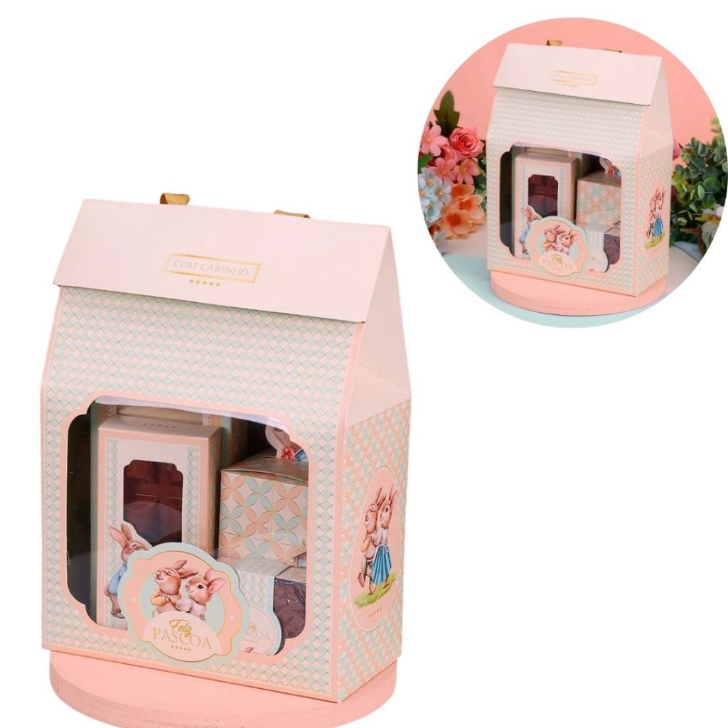 10 SACOLA COM VISOR CARINHOSA PASCOA 4790 (PASCOA JANGO OUTLET) — imagem 2 de 2