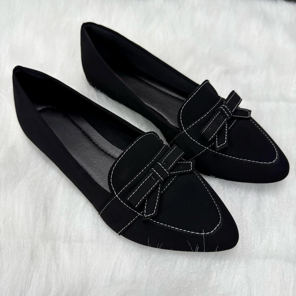 Sapatilha Feminina Bico Fino Mocassim Rasteirinha Sandália Social Confortável Casual Moda em Oferta na Shopee