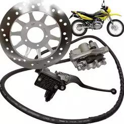 Kit Sistema de Freio a Disco Nxr Bros 150 Esd 2003 a 2009 Completo