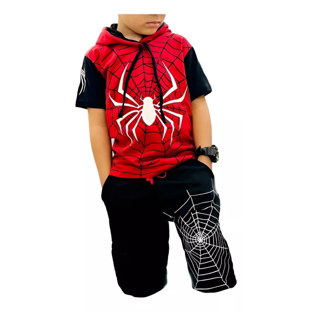 Kit Infantil Roupa Infantil Conjunto Bermuda + Camisa Top Juvenil