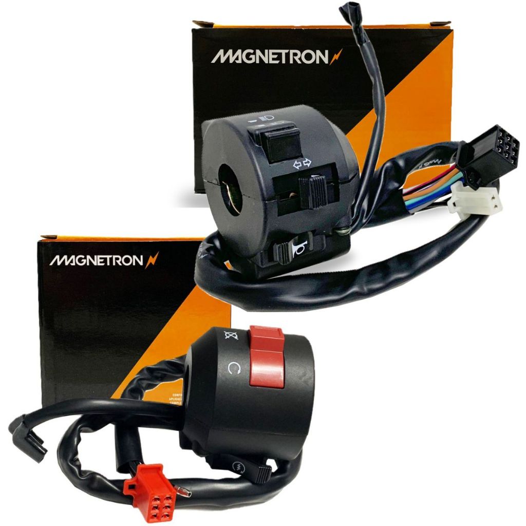 Kit Chave de Luz + Punho de Partida Cb 300r 2009-2015 Magnetron em Oferta na Shopee