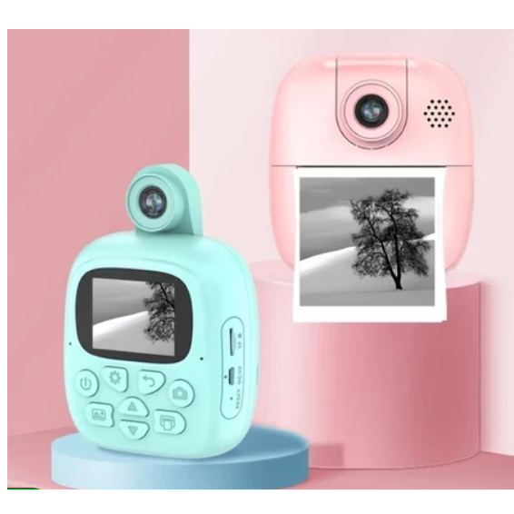 Camera Infantil Digital Fotografa E Filma Tira Foto Fdora Infantil Mini Maquina Fotografaprint