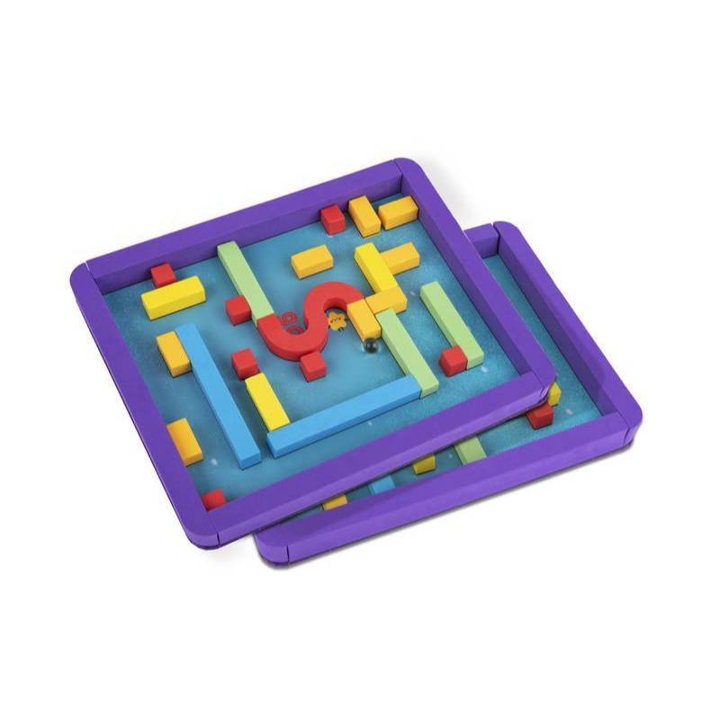 Labirinto Magnético Bolinha 28cm Crie diversos Labirintos - Lt113 Tookyland