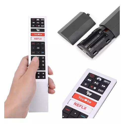 CONTROLE REMOTO TV AOC SMART LED 4K YOUTUBE NETFLIX 32s5295/78g - 43s5295/78g - 50u6295/78g - 55u6295/78g