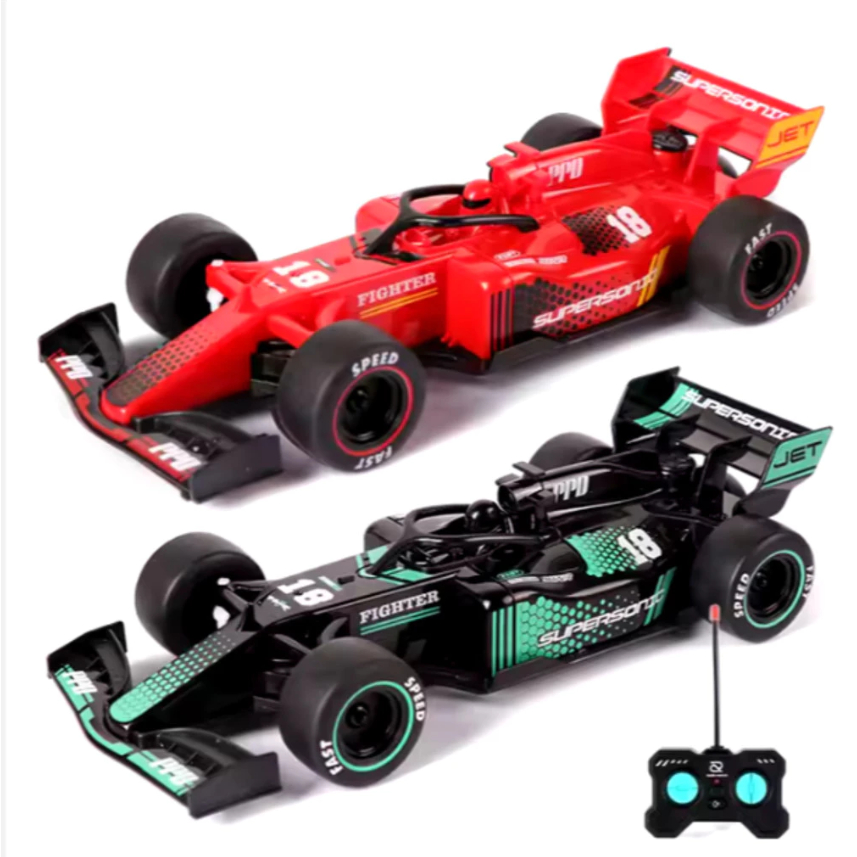 Carrinho Formula 1 Controle Remoto Recarregável Solta Fumaça