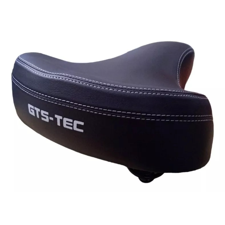 Selim Banco 02 Molas Beach bicicleta Gts-tec Preto Retro Bike caiçara