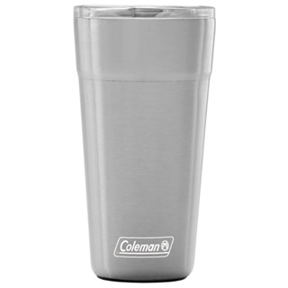 Copo Térmico Cerveja Chopp Refrigerante com Tampa Transparente 600ml Em Inox Coleman em Oferta na Shopee