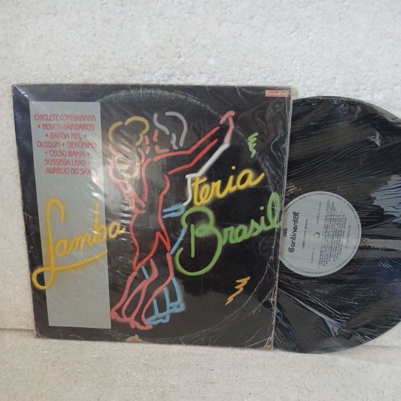 lp lambateria Brasil - vários - disco de vinil
