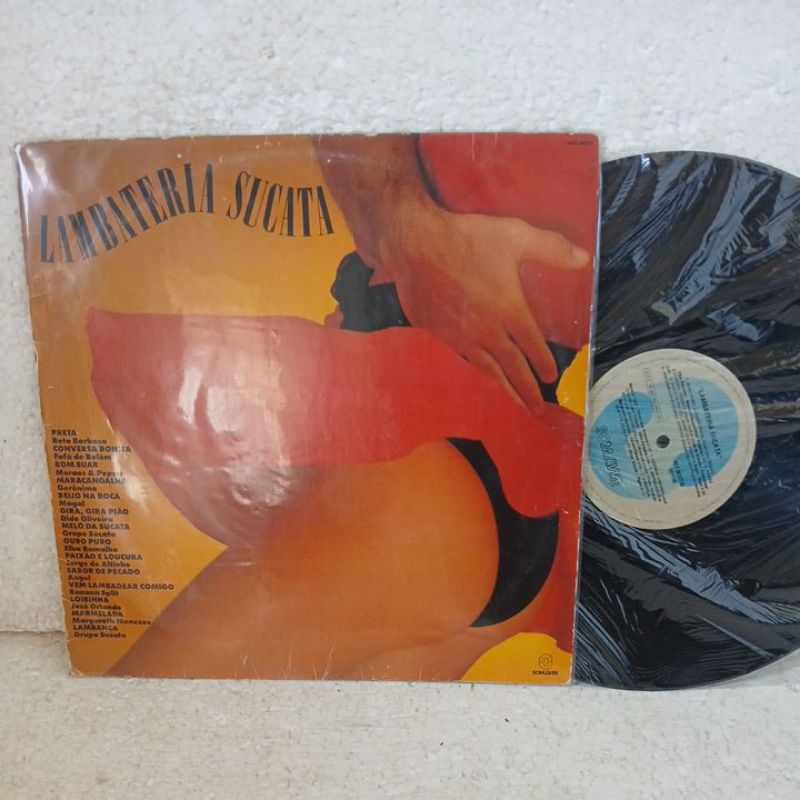 lp lambateria sucata - vários - disco de vinil