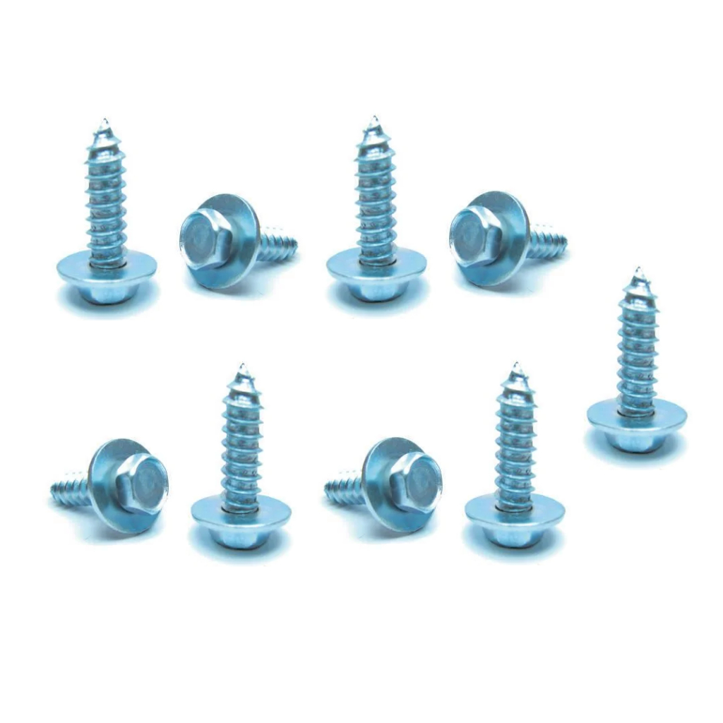 Kit c/10 Parafuso 6,3x19 do Para-lama - Celta / Astra / Corsa / S10 - Parachoque Traseiro Rav4 - PF08/ 236645