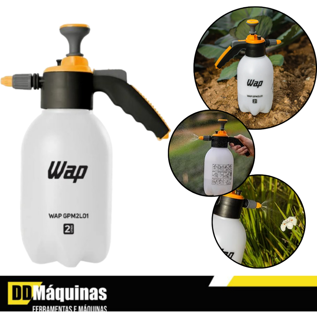 Pulverizador Manual com Pressão 2lts  - Wap