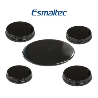 Kit Espalhadores TampaS Para Fogão Esmaltec Agata 5 Bocas em Oferta na Shopee