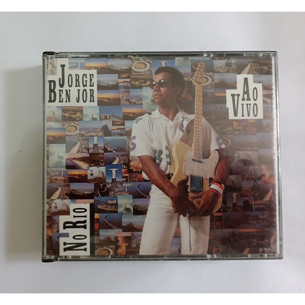 Cd Jorge Ben Jor - Ao Vivo No Rio - ( Cd Duplo, Raro ! )