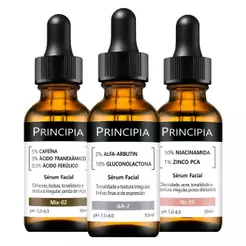 Principia Kit Anti-Manchas Trio Sérum Mix-02 + Sérum Alfa- Arbutin + Sérum Niacinamida