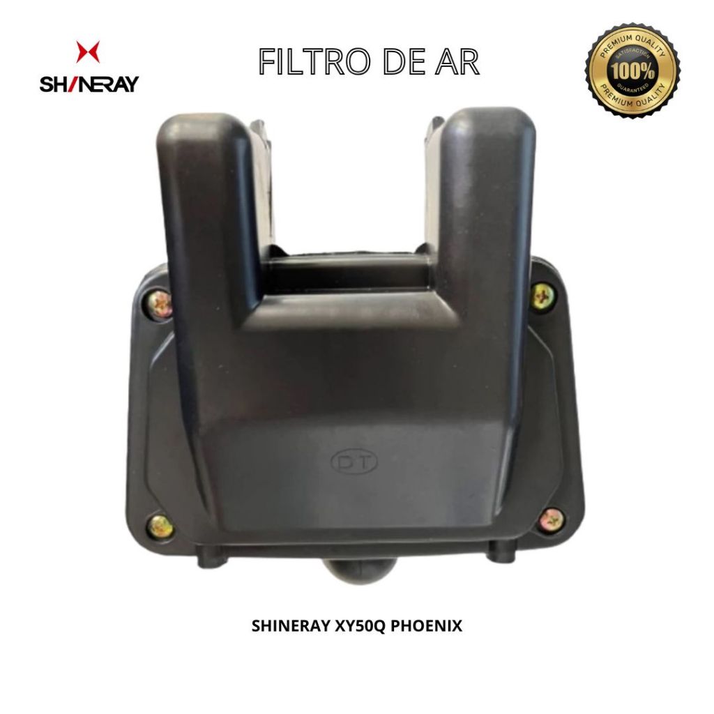 Caixa Filtro Ar Shineray Xy 50q Phoenix 50cc 2007 Até 2012