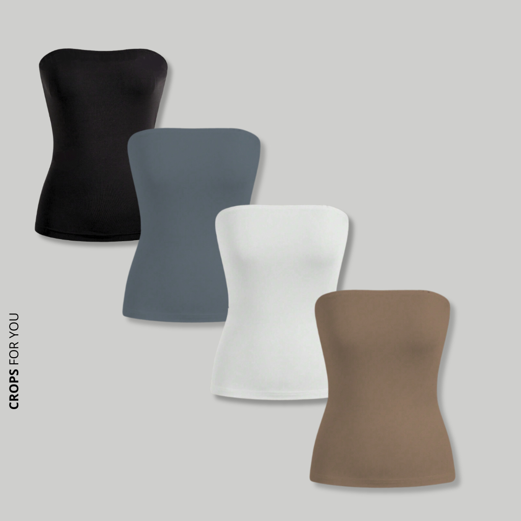 Kit 4 Blusas Tomara que Caia Forrada Básicas Moda Gringa