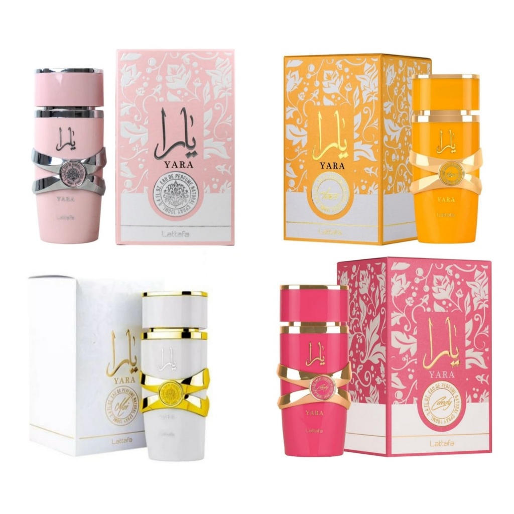 Perfumes Árabes Yara Lattafa - Yara, Yara Moi, Yara Tous, Yara Candy - 100ML Produto Original