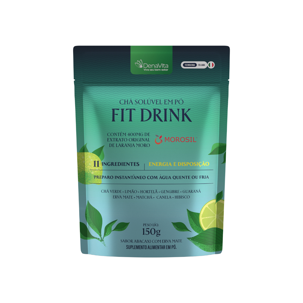 Fit Drink Chá Solúvel com Ervas