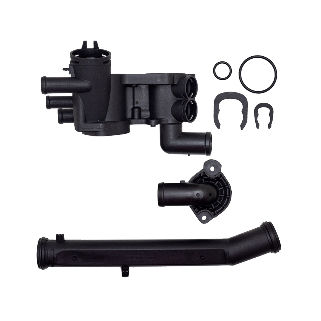 Kit Cavalete Carcarça tubo Água Motor EA111 Fox Crossfox Polo Gol Voyage G5 Saveiro G5 1.0 8v 1.6 8v