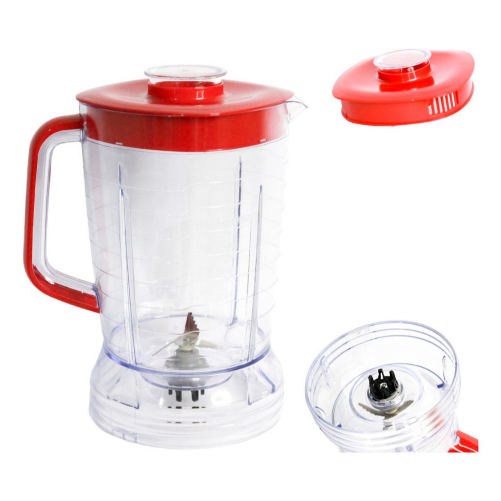 Copo P/ Liquidificador Compatível Arno Power Max 700w Ln50/51 Vermelho