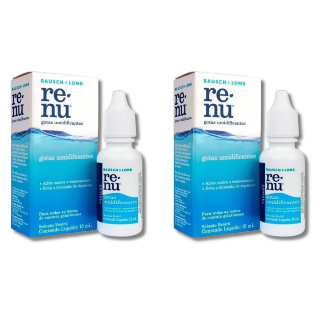 2 Renu Gotas Umidificante 15ml em Oferta na Shopee