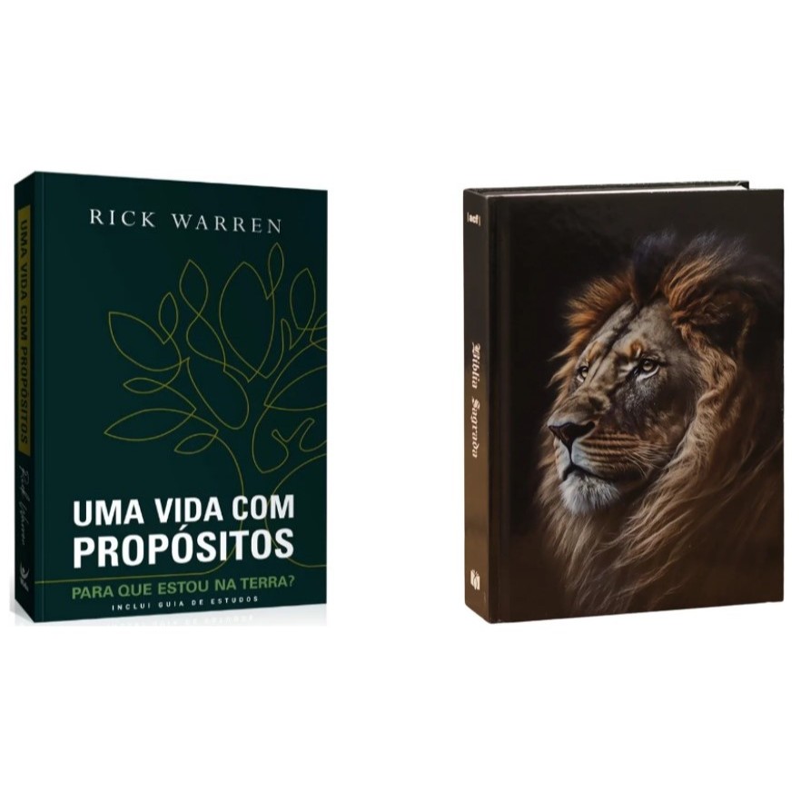 Kit Uma Vida Com Propósito + Bíblia Sagrada | ACF | Alteza