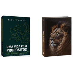 Kit Uma Vida Com Propósito + Bíblia Sagrada | ACF | Alteza