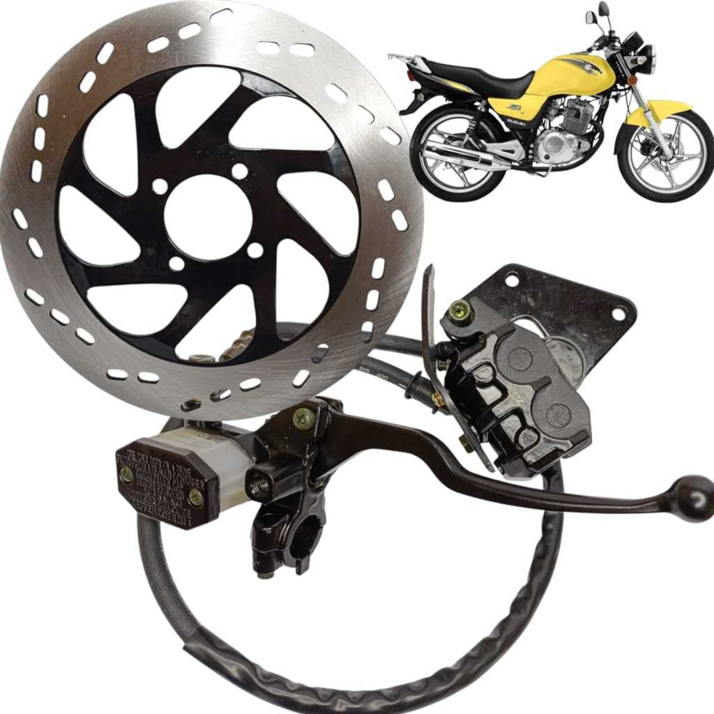 Kit Sistema de Freio Completo Suzuki Yes En 125 2011 a 2016 Freio a Disco