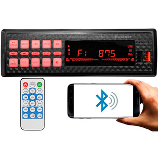 Aparelho Auto Radio Automotivo Som Universal 1 Din Bluetooth usb Carro Taxi Uber 99 em Oferta na Shopee