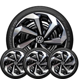 Jogo 4 Calotas Aro 13 14 15 Spider Modelo Novo Compativel Com Apollo Golf Santana em Oferta na Shopee